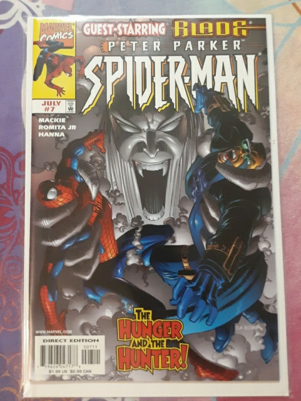Spider-Man Comic Book - The Hunger and the Hunter (Marvel)